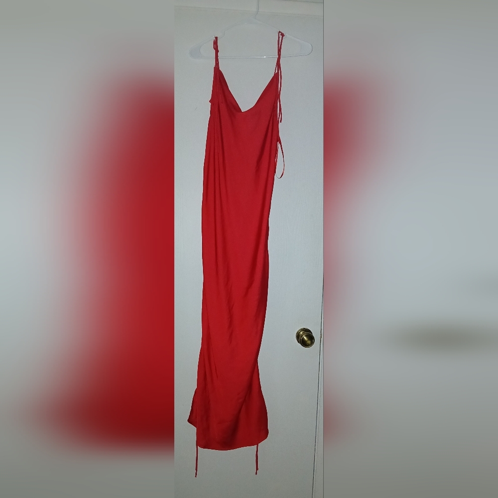 JLUXLABEL Vibrant Red Dress